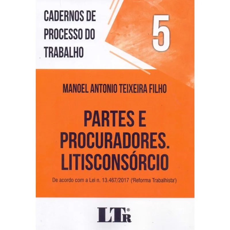 Cadernos de Processo do Trabalho N.05 - 01Ed/18