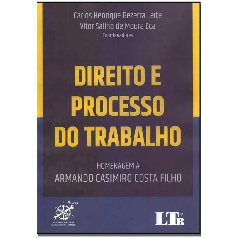 Direito e Processo do Trabalho - (9856)
