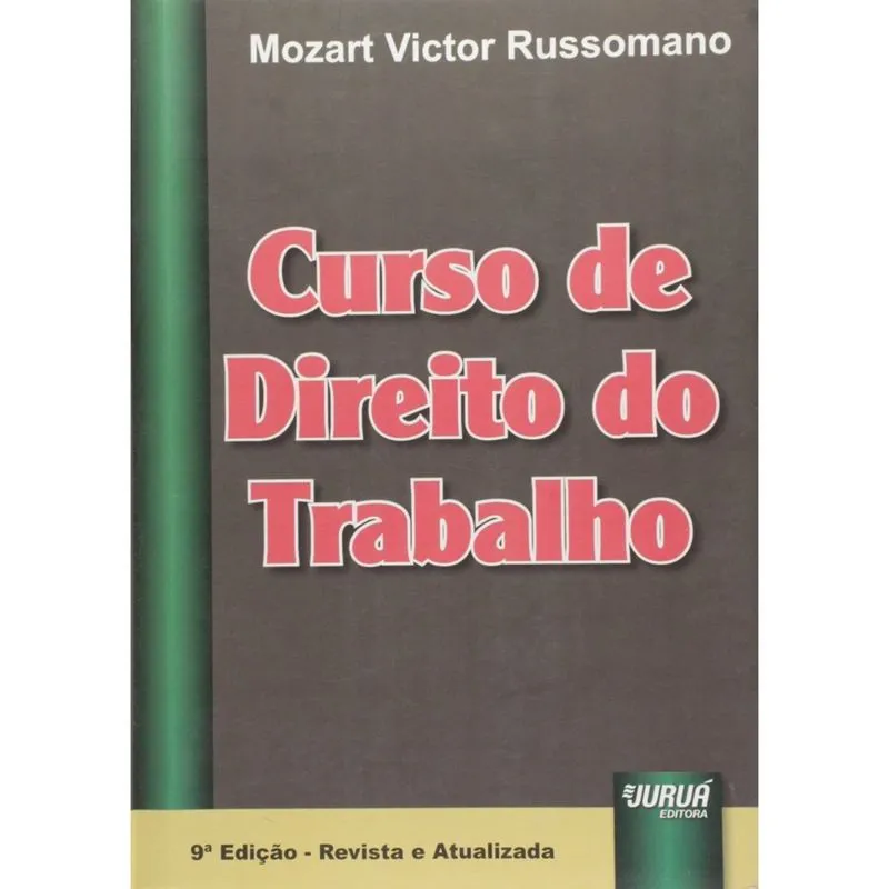 Curso de Direito do Trabalho