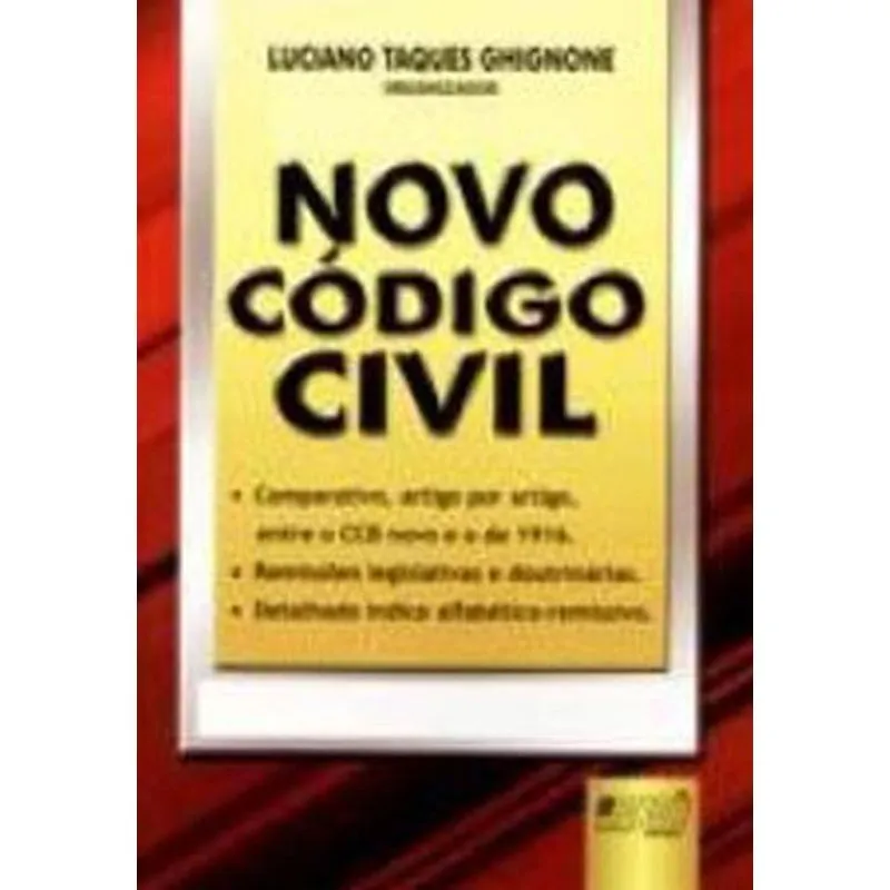 Novo Código Civil - Comparado