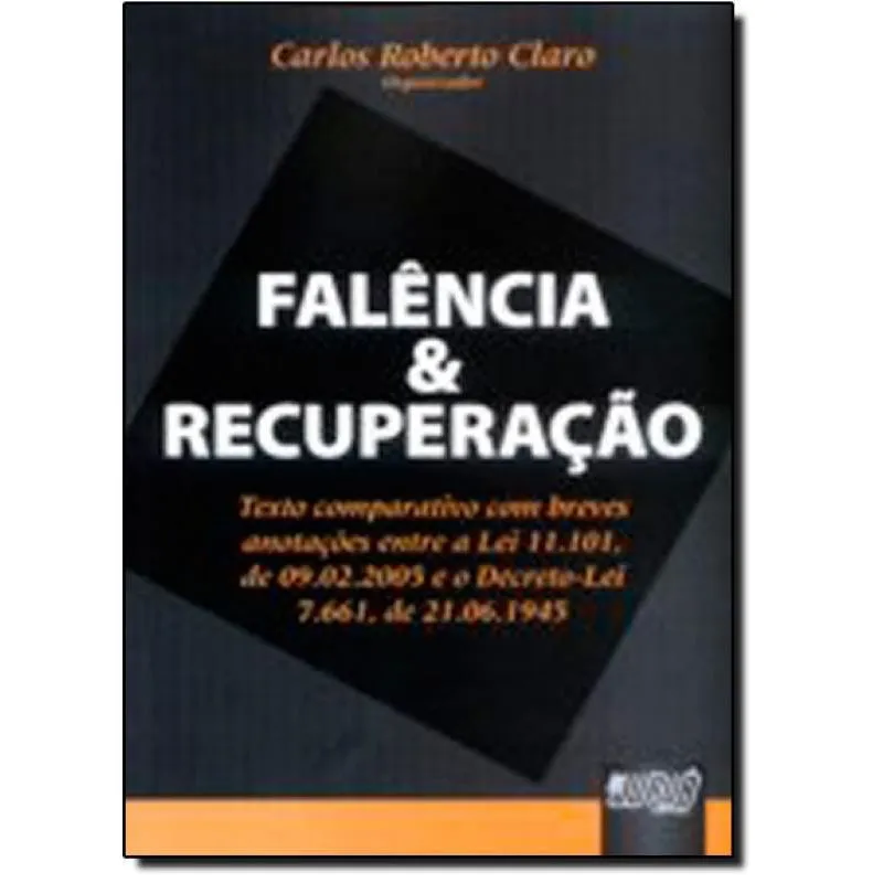 Livro Falencias E Recuperacao