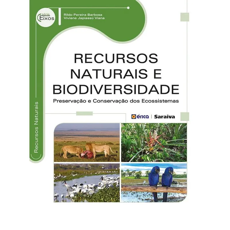 Livro - Recursos naturais e biodiversidade: Preservação e conservação dos ecossistemas