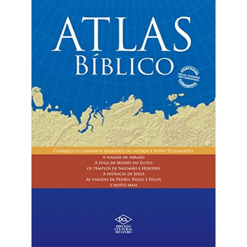 Atlas Bíblico com CD ilustrativo