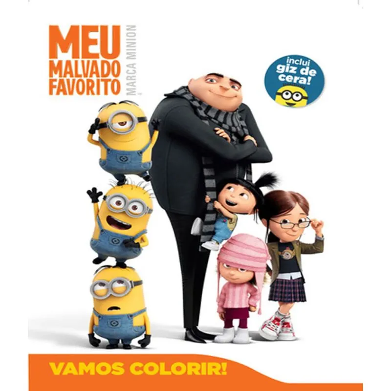 Meu Malvado Favorito - Vamos Colorir