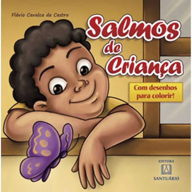 SALMOS DE CRIANÇA, PARA COLORIR