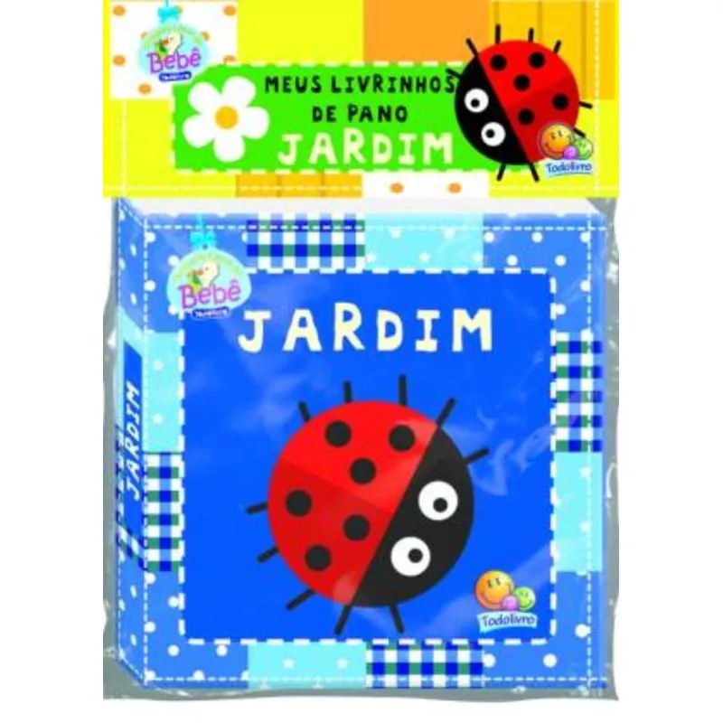 Meus Livrinhos de Pano - Jardim