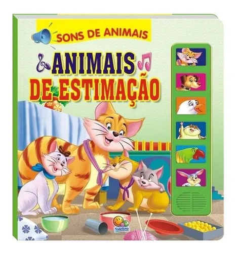 Livro - Animais De Estimação: Col. Sons De Animais