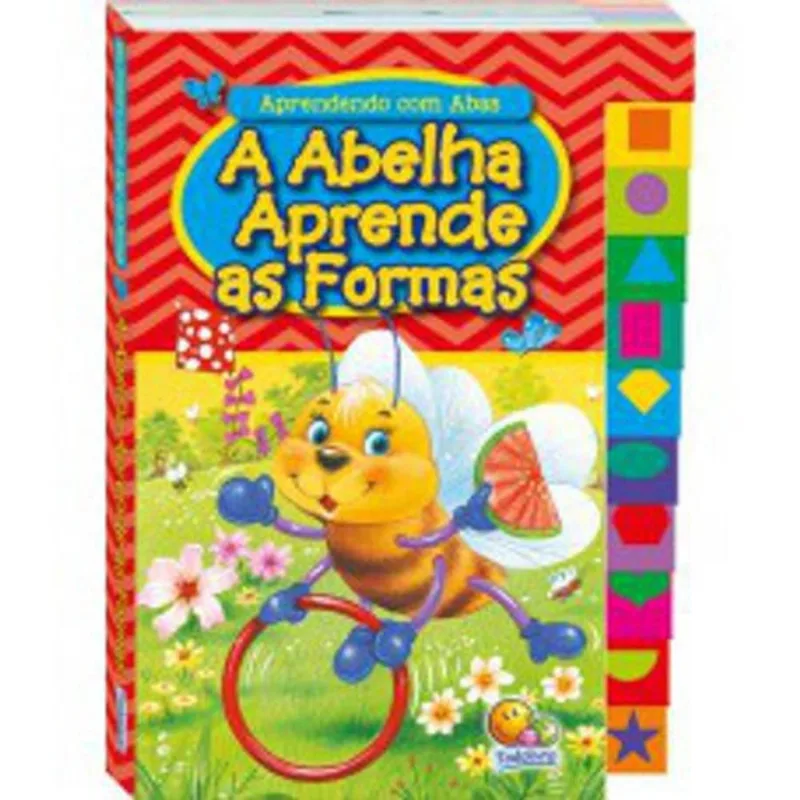 Abelha aprende as formas, A - col. aprendendo com abas