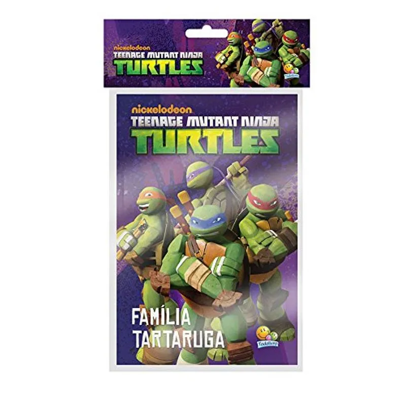 Ninja turtles - Solapa média com 8 livros