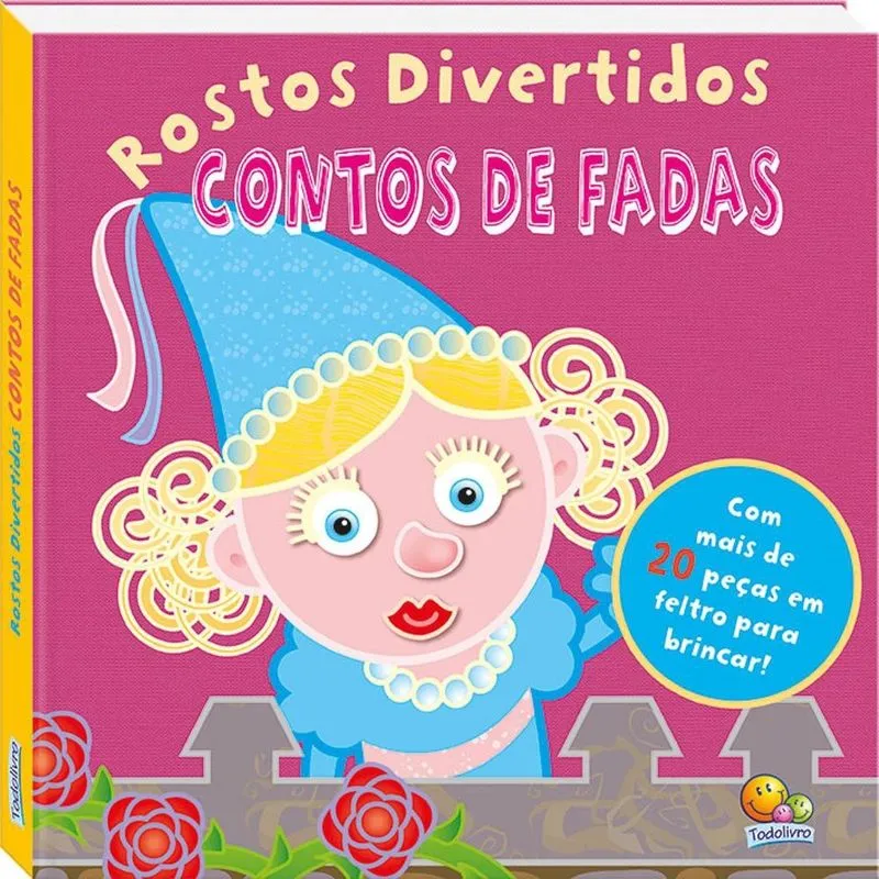 Rostos Divertidos: Contos De Fadas - 1ª Ed. Livro - Rostos Divertidos: Contos de Fadas