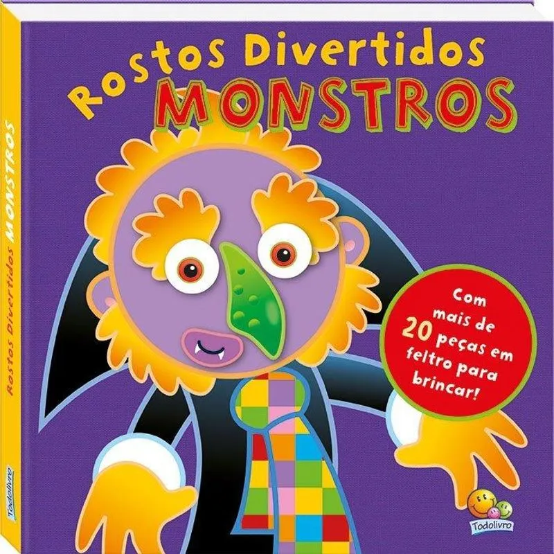 Monstros - Col. Rostos Divertidos