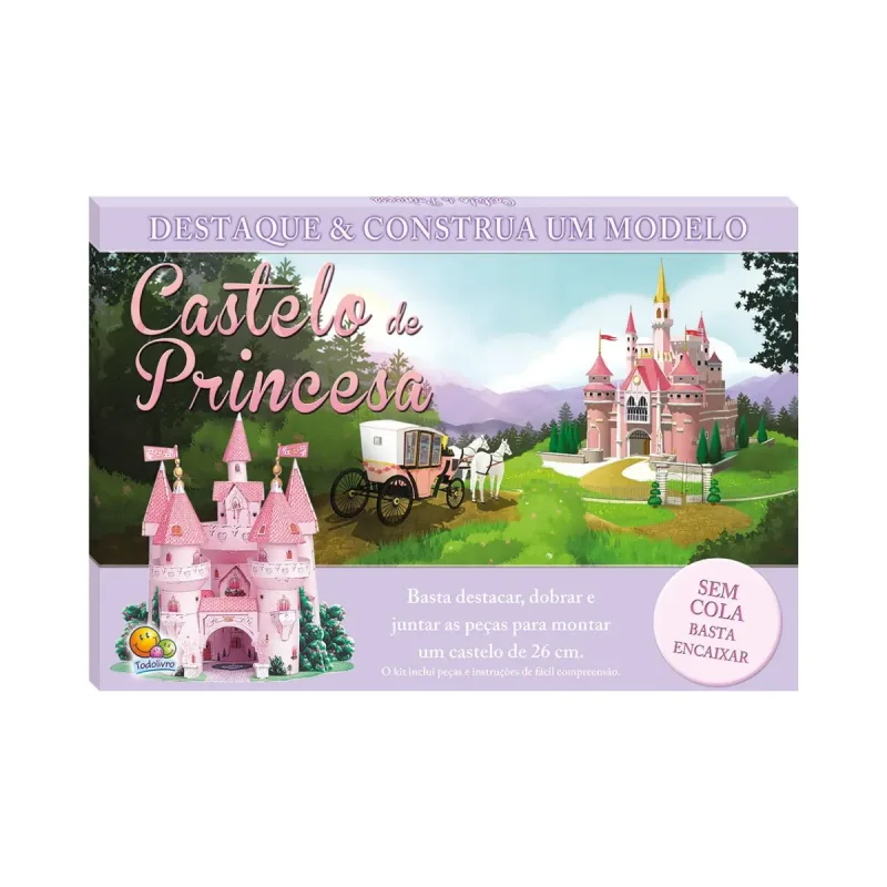 Castelo de Princesa - Coleção Destaque e Construa