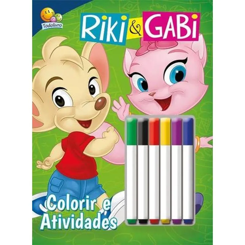 Colorir e Atividades com Canetinha