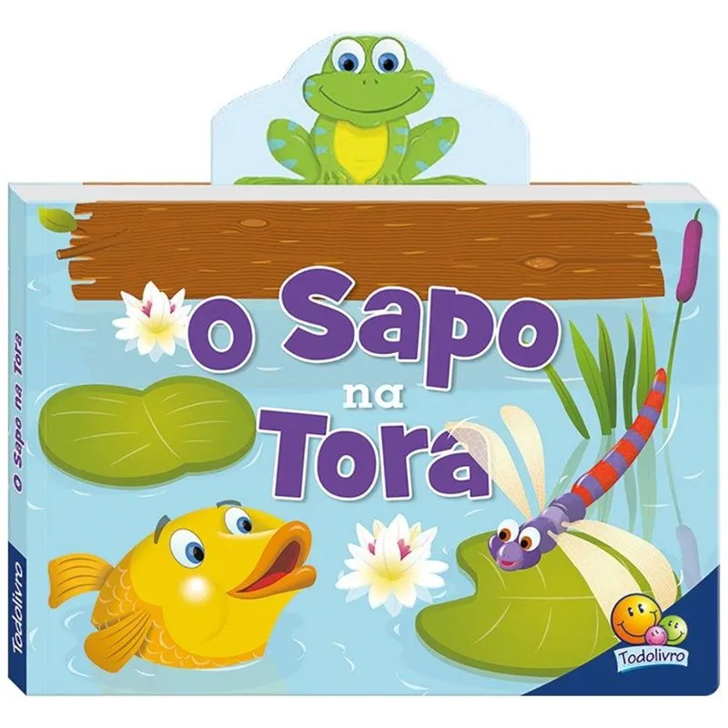 Pulos divertidos: O sapo na tora