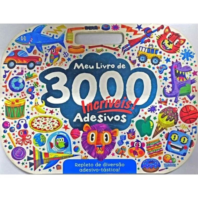 Adesivos Megafantasticos: 3000 Incriveis Adesivo