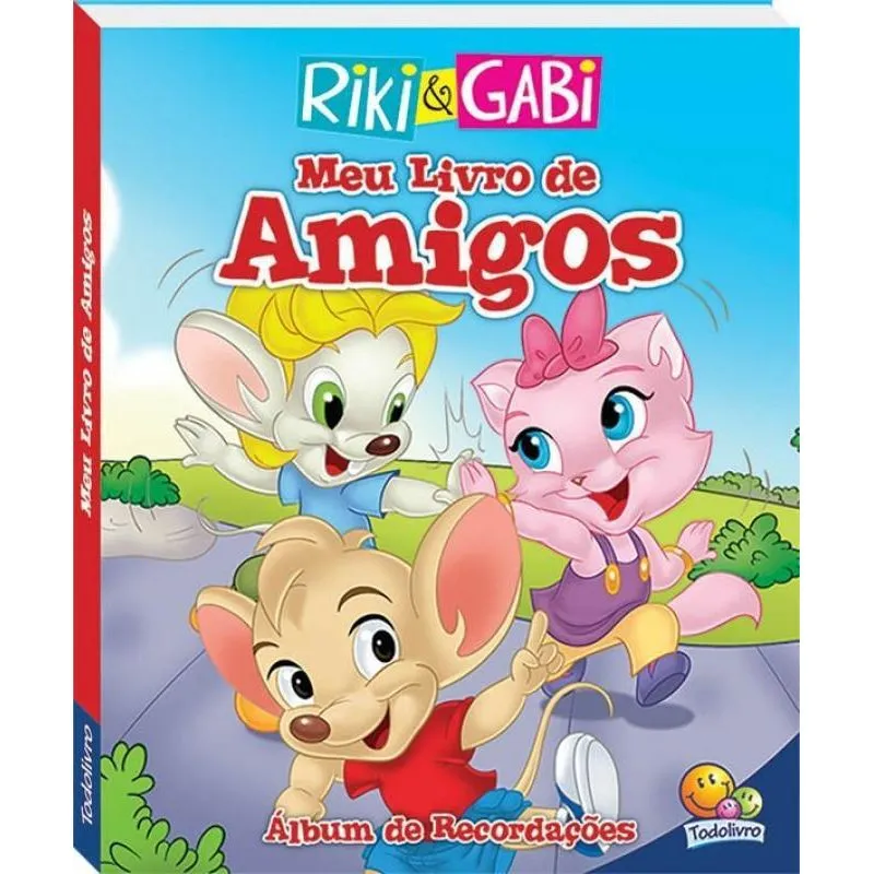 Livro Riki &amp; Gabi: Meu Livro De Amigos