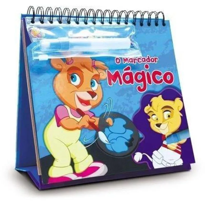 O Marcador Mágico - Escolinha - Coleção Colorir Com Água