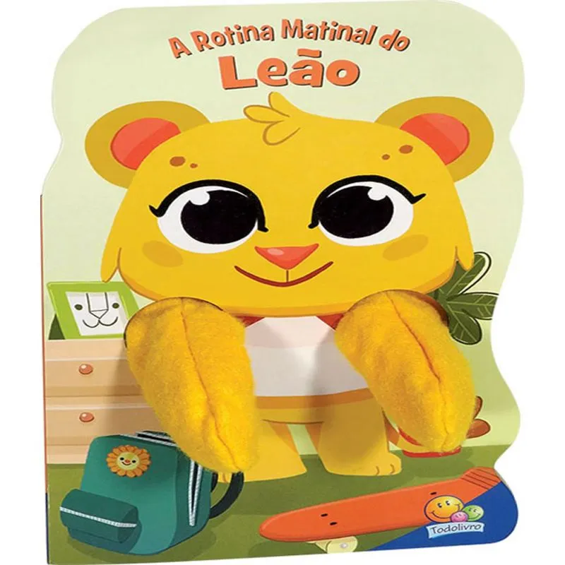 Rotina Matinal Do Leao, A - Animais Dedoches Iii