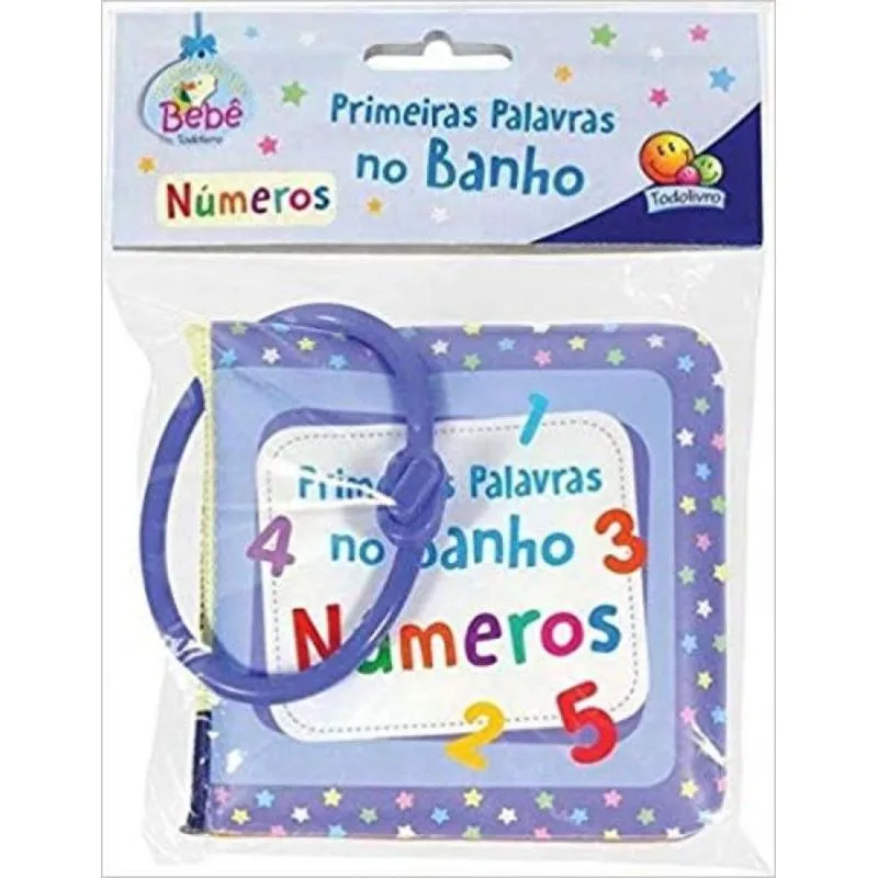 PRIMEIRAS PALAVRAS NO BANHO - NUMEROS - TODOLIVRO
