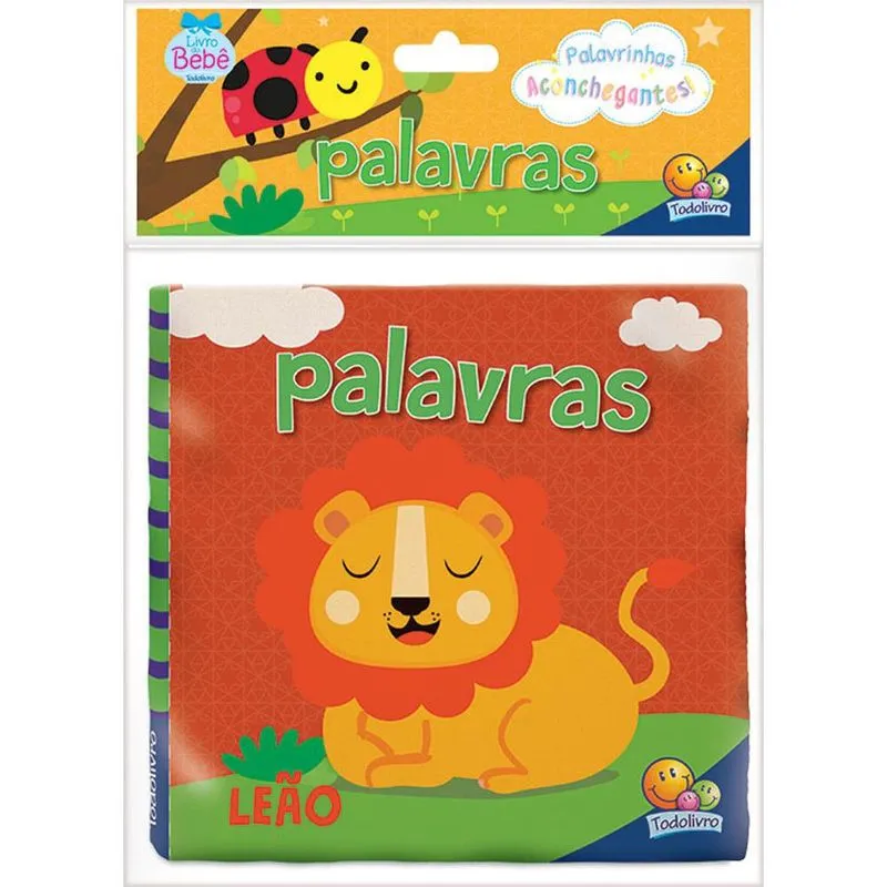 Livro - Palavrinhas Aconchegantes - Um livro de pano! Palavras