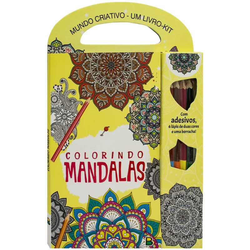 Mundo Criativo: Colorindo Mandalas