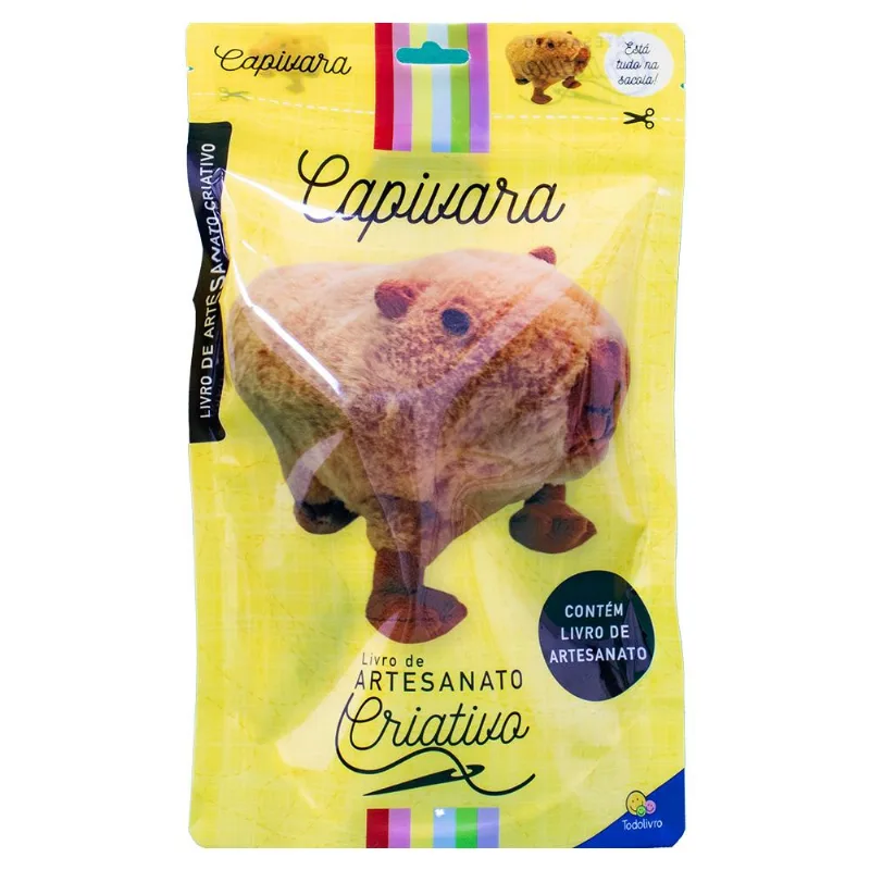 Livro de Artesanato Criativo: Capivara