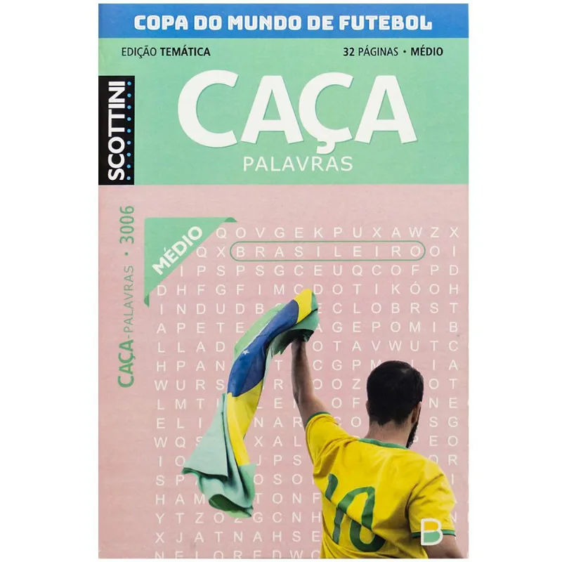 SCOTTINI CAÇA COPA DO MUNDO N3006 32P(M)