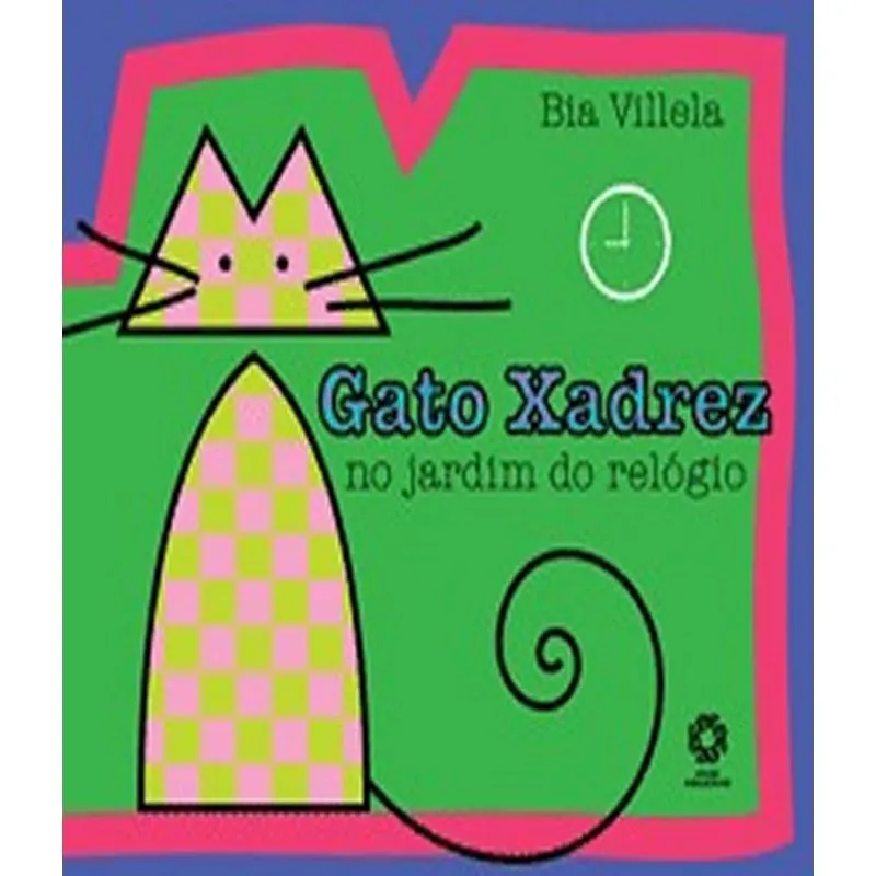 Gato Xadrez No Jardim Do Relogio