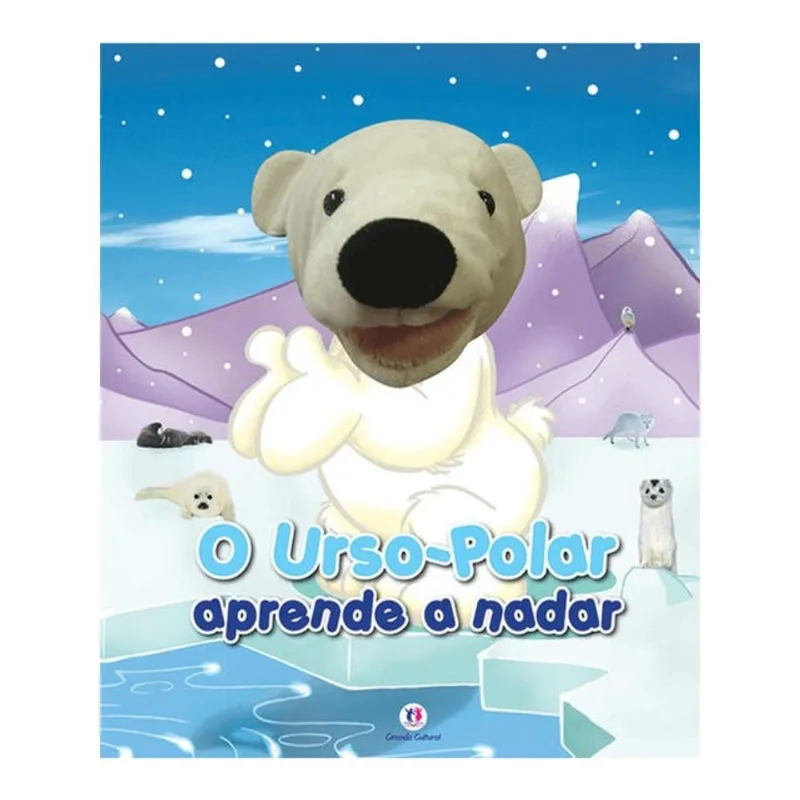 O URSO-POLAR APRENDE A NADAR