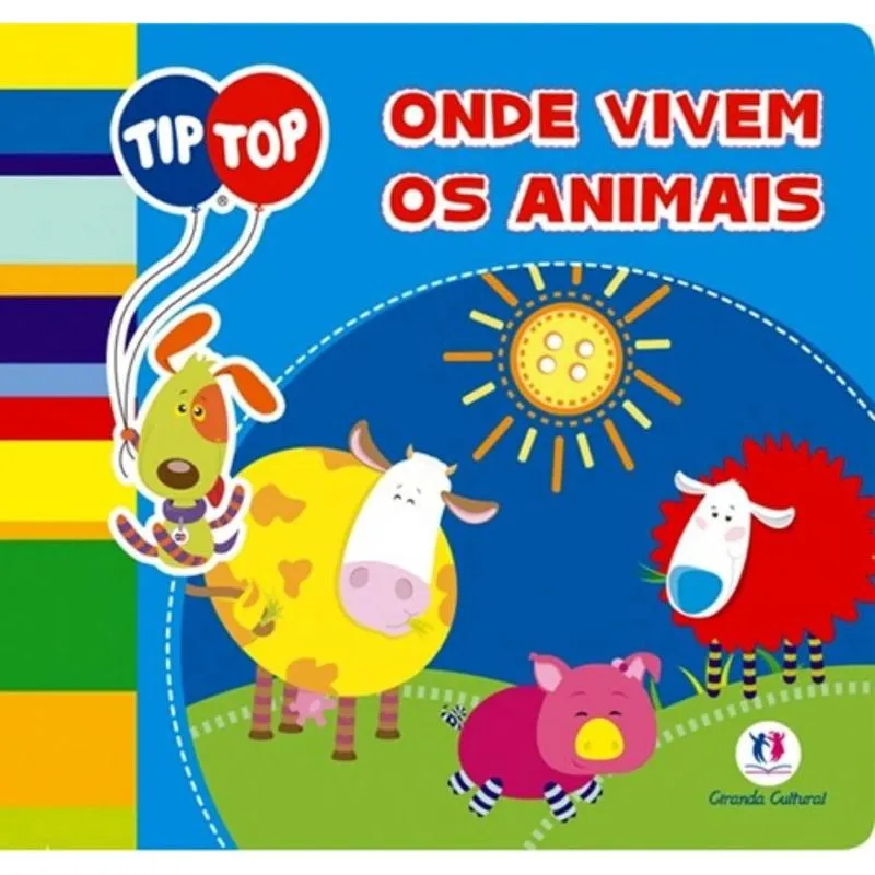 Onde Vivem Os Animais - Coelcao Tip Top - Livro De Banho