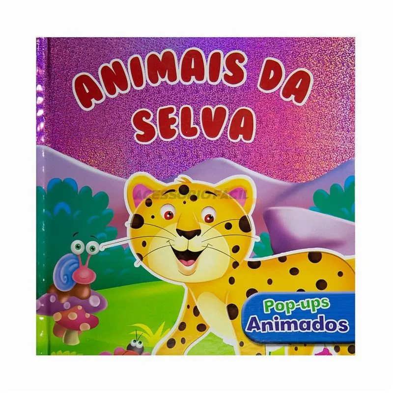 Animados Animais da Selva Pop-Up
