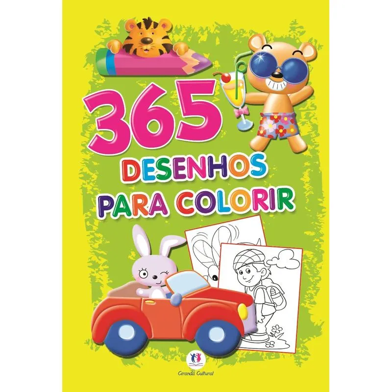 365 desenhos para colorir