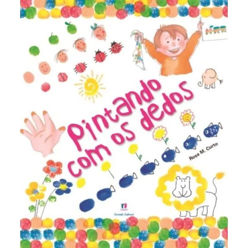 Pintando com os dedos