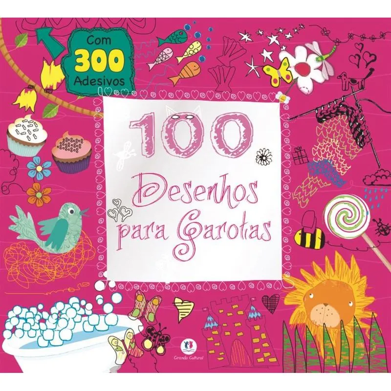 100 desenhos para garotas