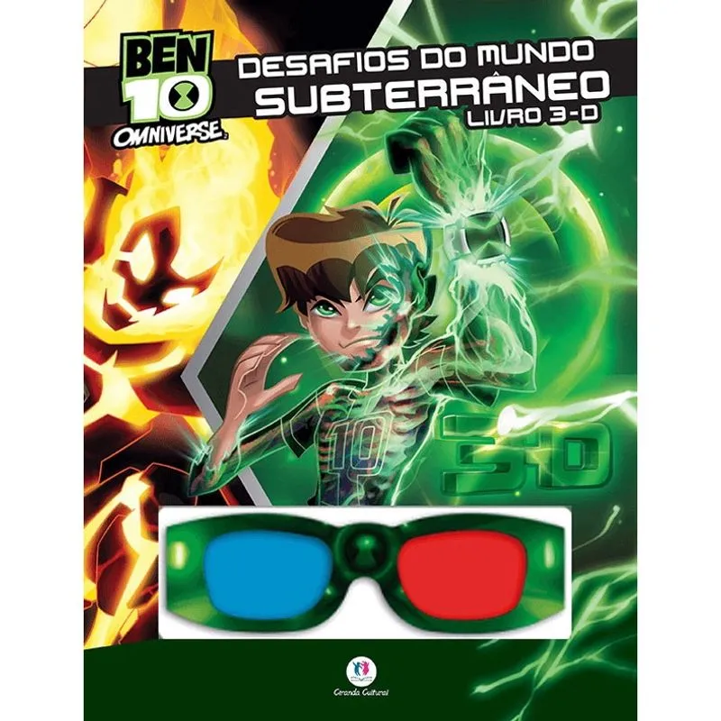 Livro - Ben 10 - Desafios do mundo subterrâneo