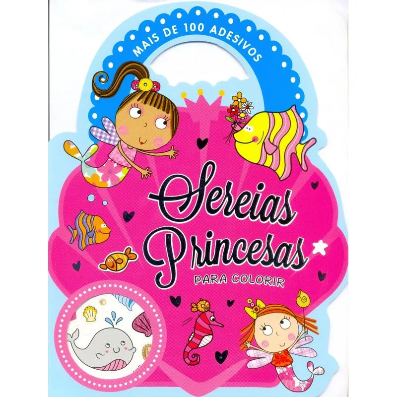 Sereias Princesas - para Colorir