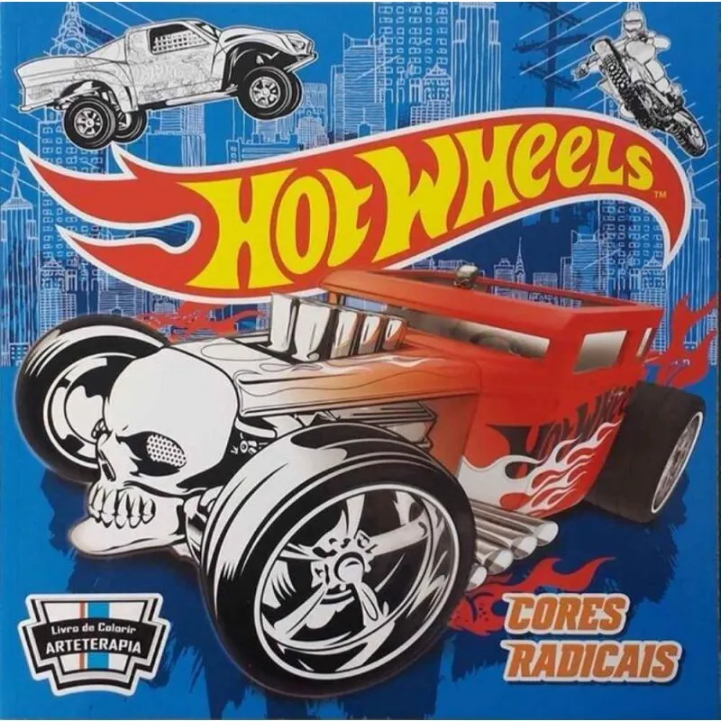 Hot Wheels - Cores Radicais