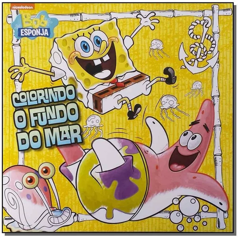 Bob Esponja - Colorindo o Fundo do Mar