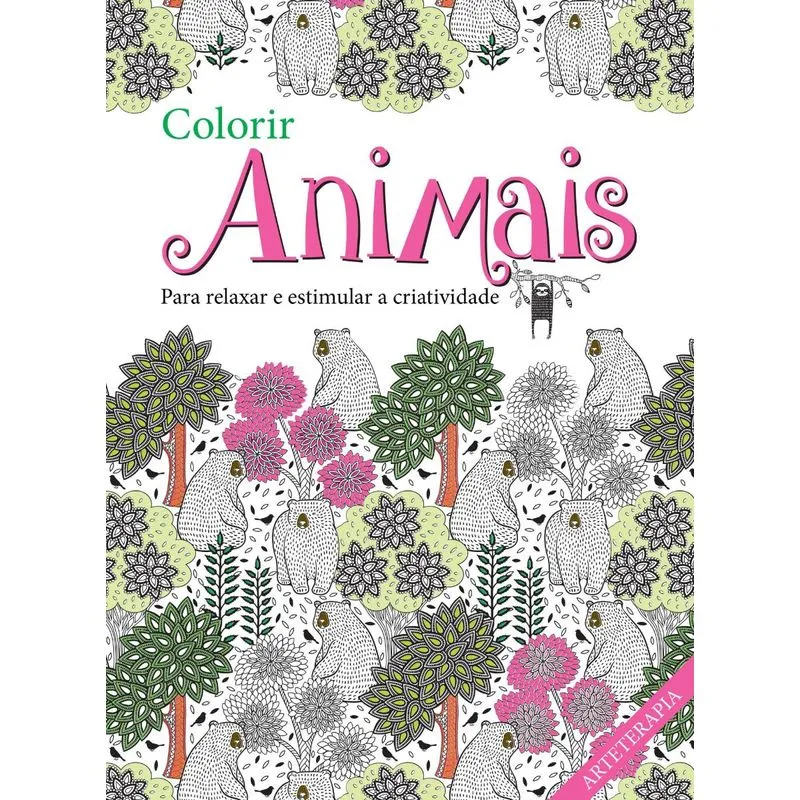 Colorir animais - para relaxar e estimular a criatividade