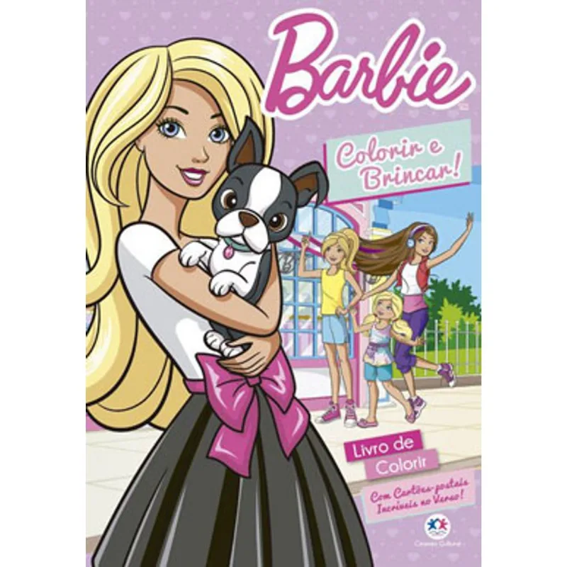 BARBIE - COLORIR E BRINCAR!