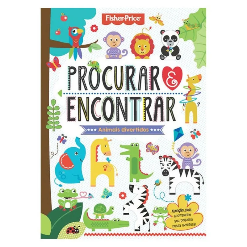 FISHER-PRICE - PROCURAR E ENCONTRAR - ANIMAIS DIVERTIDOS