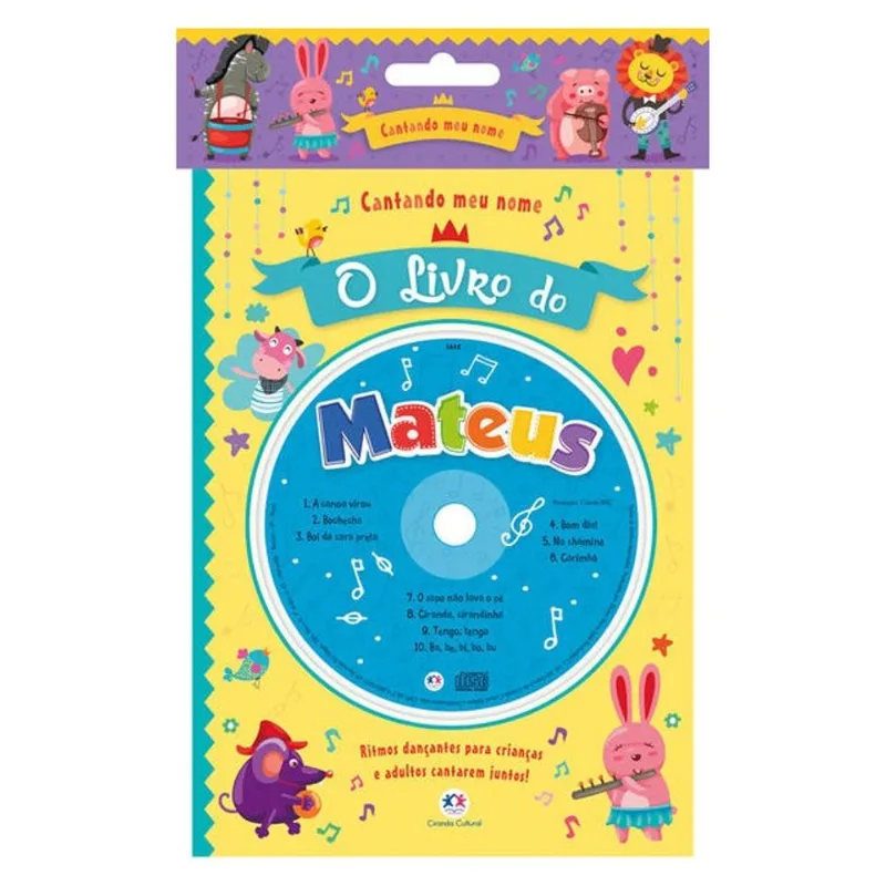 CANTANDO MEU NOME - O LIVRO DO MATEUS