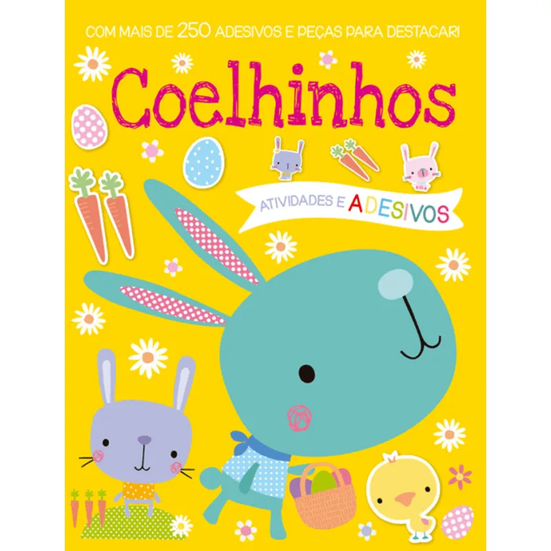 Coelhinhos: com Mais de 250 Adesivos e Peças para Destacar!