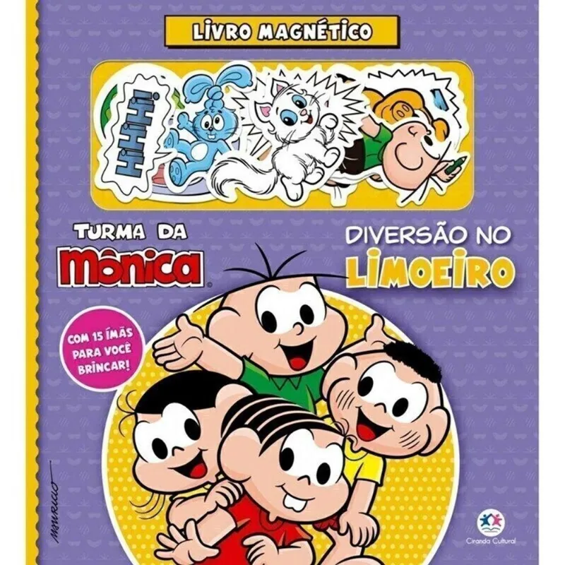 Ciranda Livro de Caligrafia Turma da Mônica