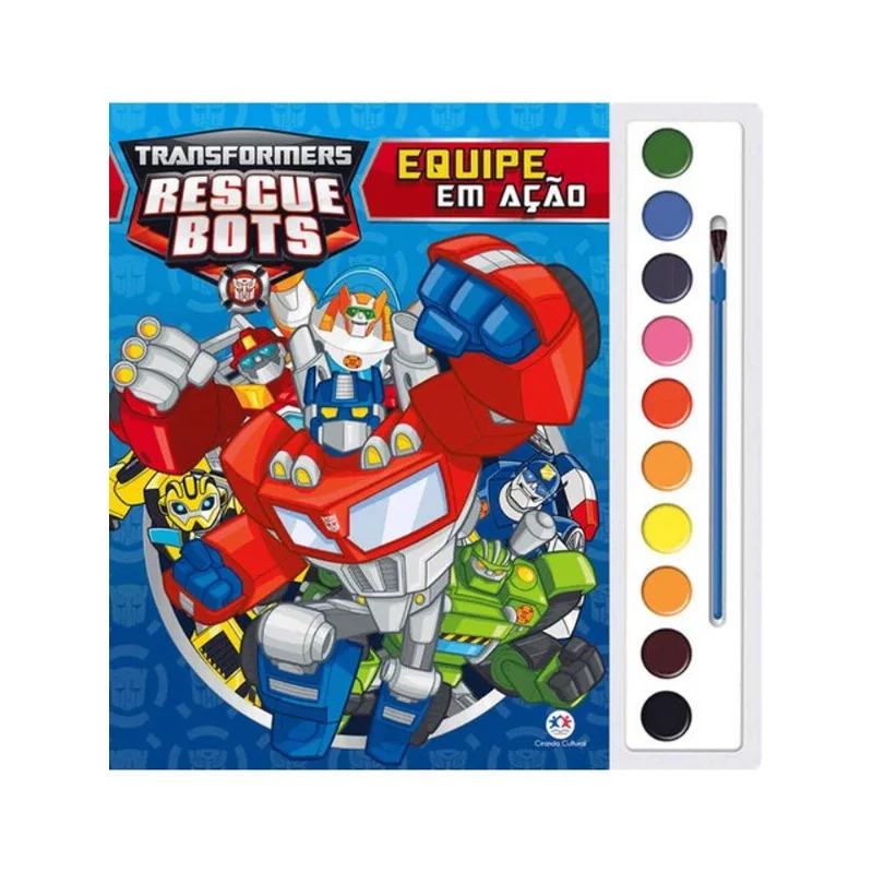 TRANSFORMERS RESCUE BOTS - EQUIPE EM AÇÃO