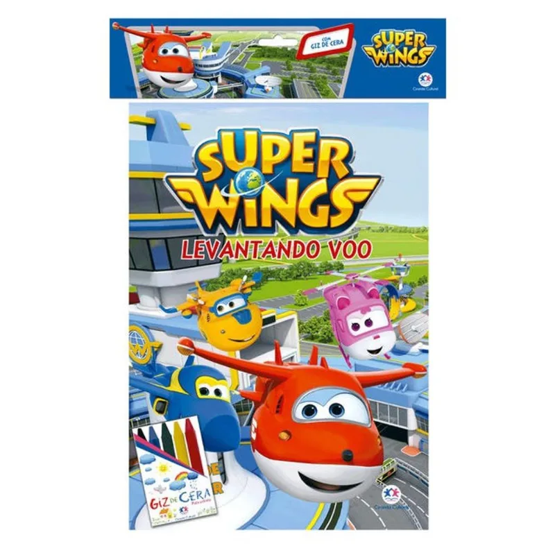 SUPER WINGS - COM GIZ DE CERA
