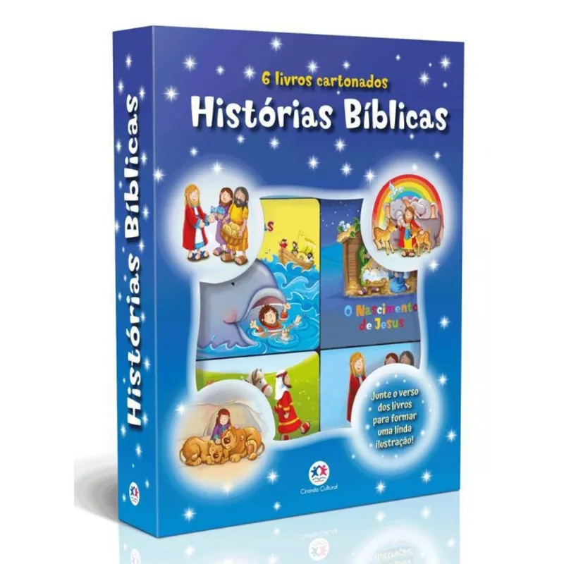 Box - Com Janela Com 6 Histórias Bíblicas