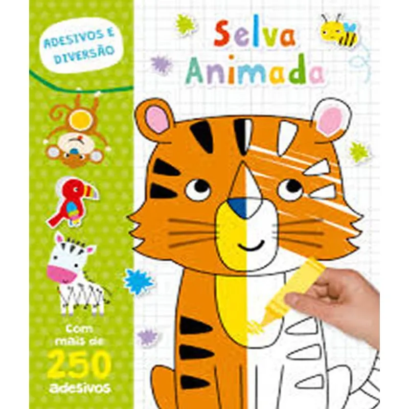 Selva Animada - Adesivos E Diversao