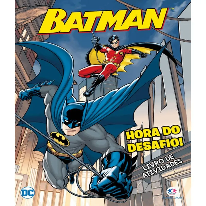 Batman - Hora Do Desafio! - Livro De Atividades
