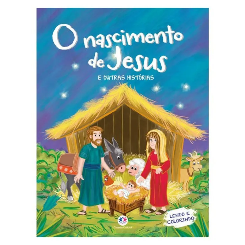 MEU LIVRO BÍBLICO DE COLORIR - O NASCIMENTO DE JESUS